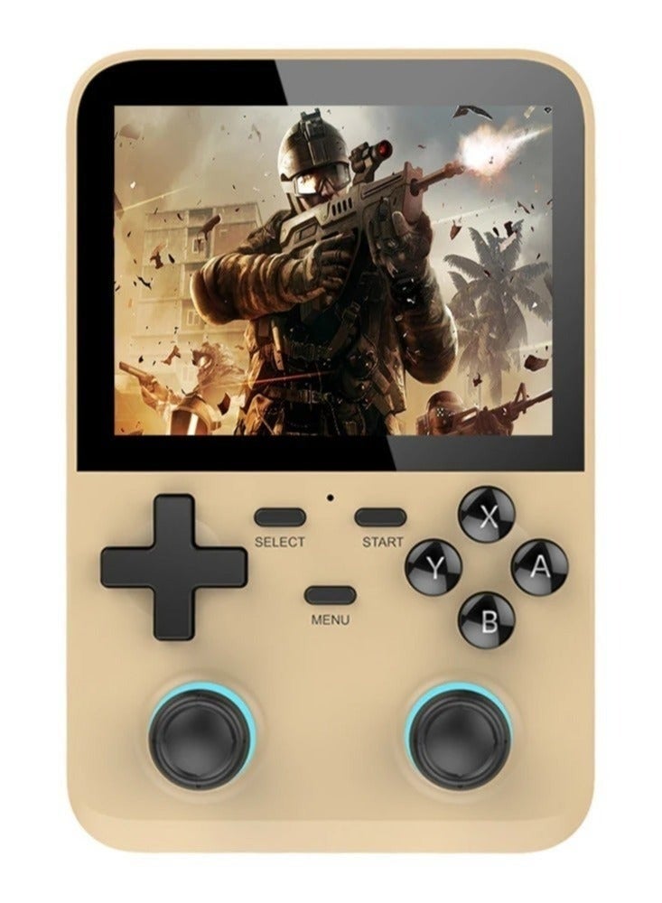 Compare D007 Handheld Game Console | Linux Retro Gaming System | Dual 3D Joystick Portable Game Player | 128GB Builtin Memory | Classic Arcade Emulator Device | Portable Gaming Console – Yellow at KSA Price