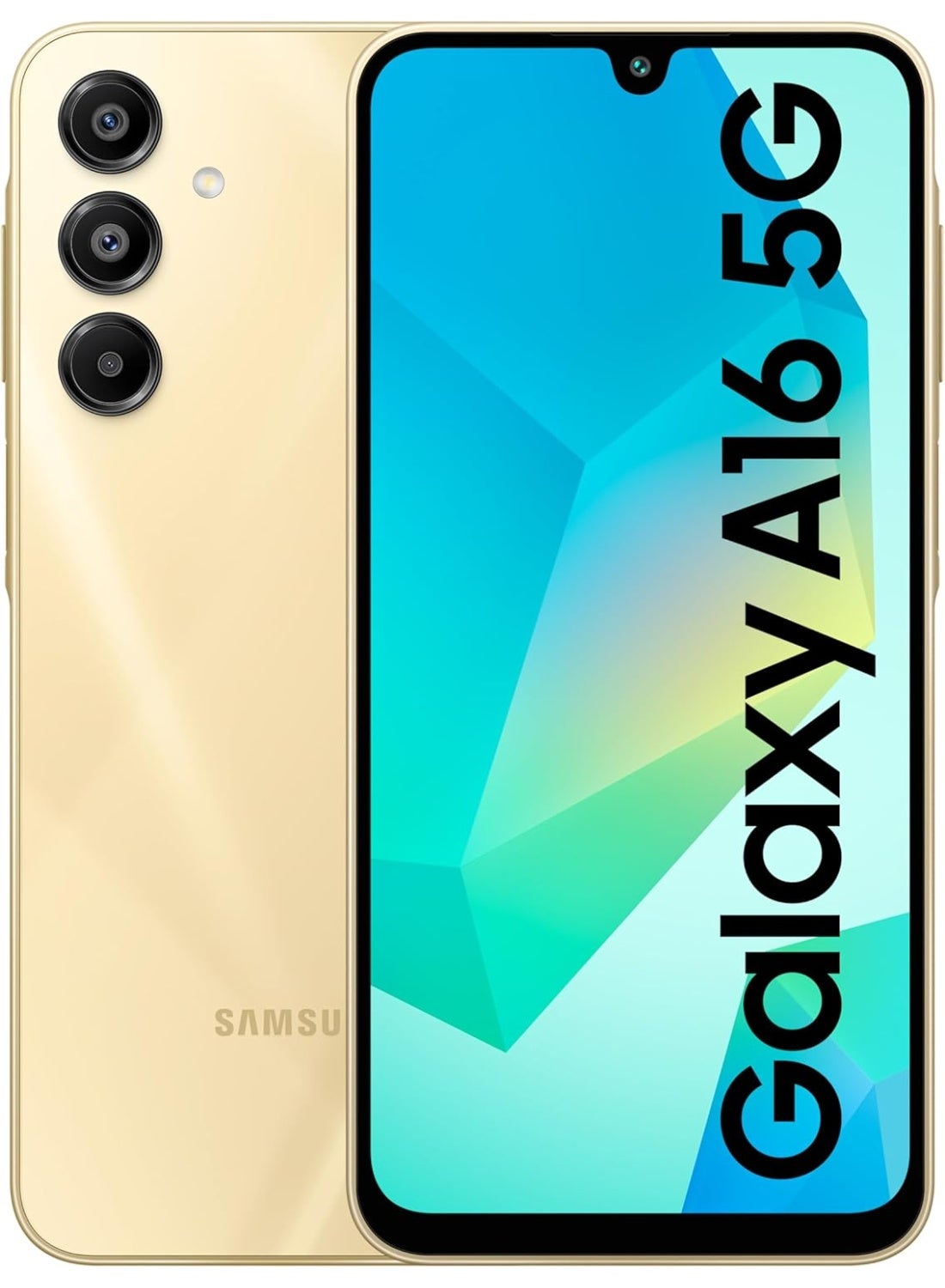 Compare Galaxy A16 5G 8GB RAM, 256GB, Gold – 6.7 Super AMOLED | 50MP Triple Camera | Android 14 | 5000mAh | IP54 | NFC | Factory Unlocked for All Countries International Version at KSA Price
