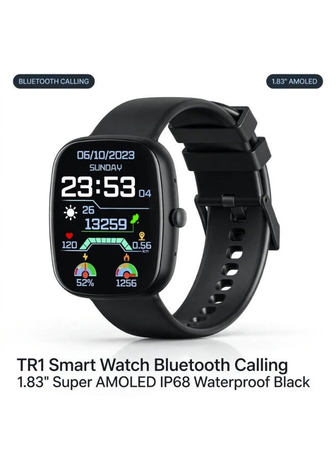 TR1 Smart Watch with Bluetooth Calling, 1.83