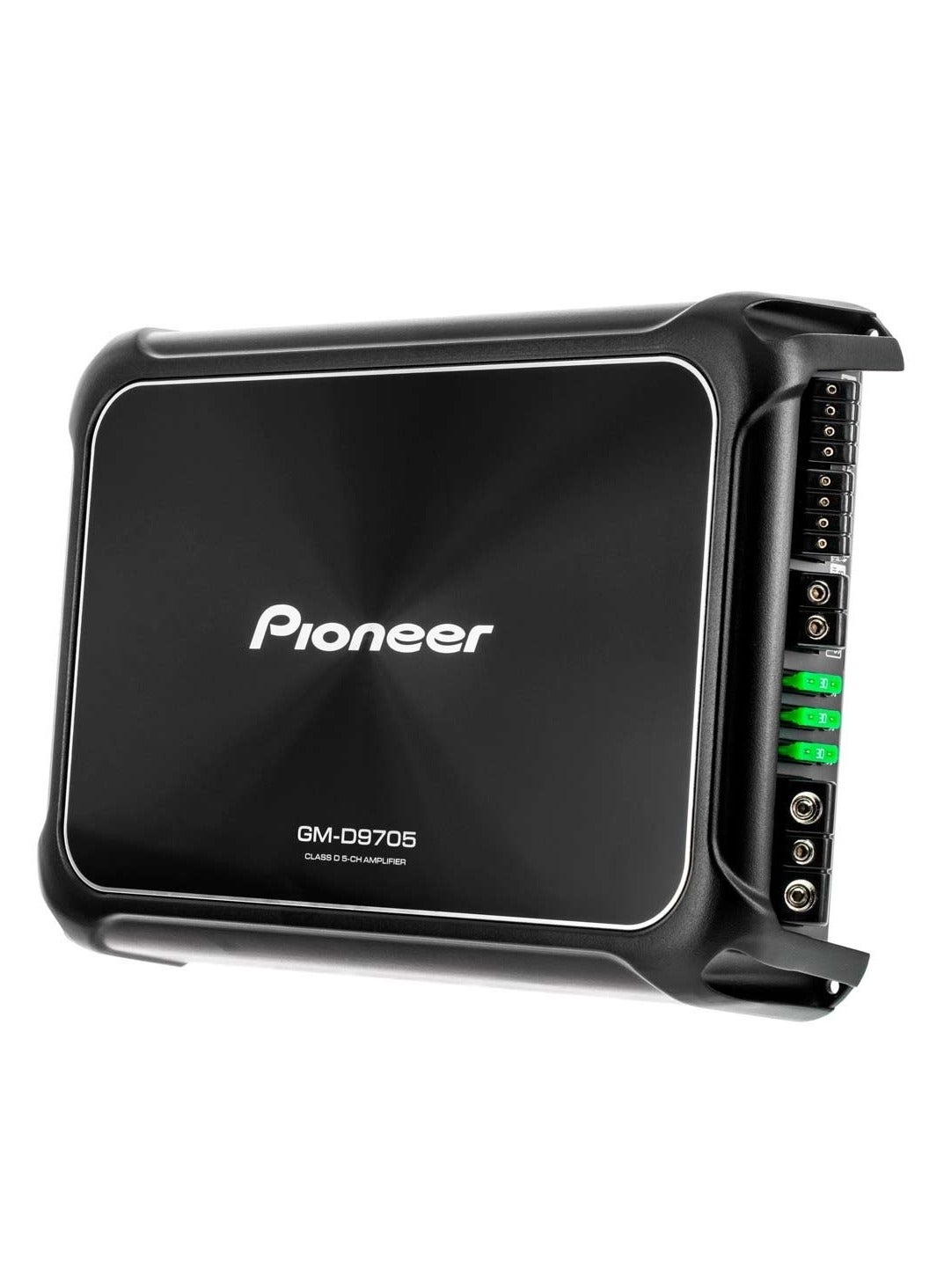 Compare Pioneer GMD9705 5Channel Class D Car Amplifier – 2000W Max Power with Wired Bass Boost Remote. at KSA Price