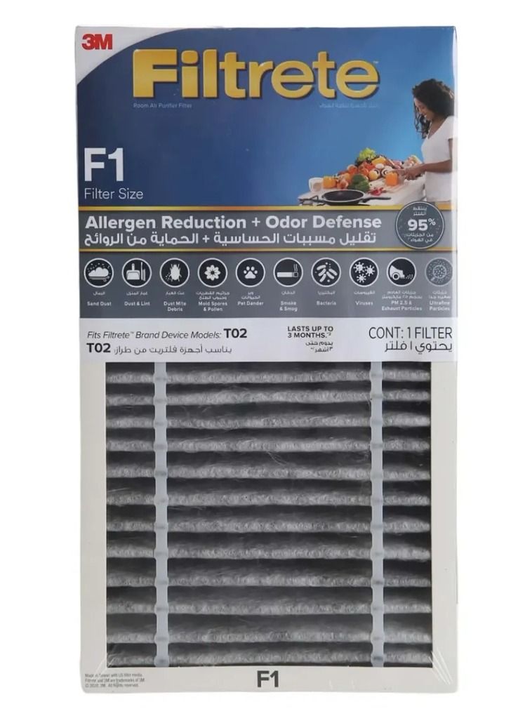 Compare Filtrete Air Purifier Replacement Filter F1 at KSA Price