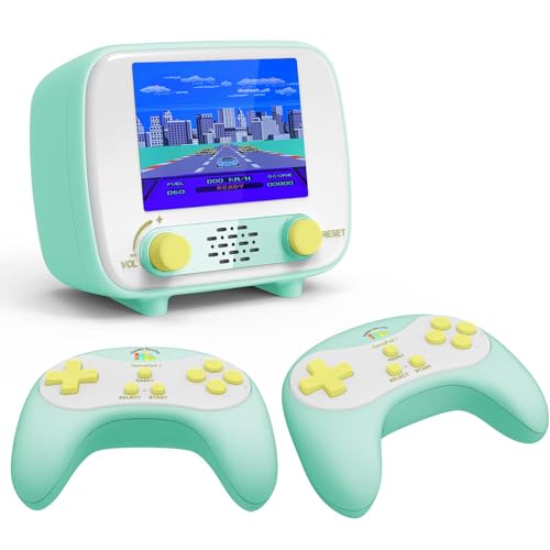 Compare Handheld Game Console Retro Mini Arcade Machine with 28 Screen Featuring 216 Classic OnePlayer Games and 84 Classic TwoPlayer Games Supports for Handheld Controller AV Output Connection TV at KSA Price