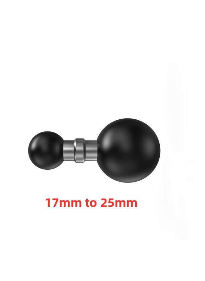 Compare Sports Camera Adapter Ball Head 25mm Mobile Phone Bracket Pipe Clamp Fixed Base One Inch Double Ball Head Bar AccessoriesColor:R10 Double Ball Head 17 Turn 25mm at KSA Price