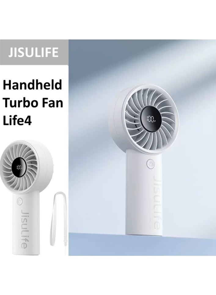 JISULIFE Handheld Mini Fan, 5000mAh Upgraded Portable…