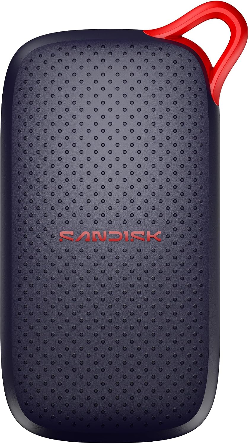 Compare 1TB Portable SSD Drive, Up to 1000MBs Read Speed, USBC, USB 3.2 Gen 2, PC & Mac Compatible Solid State Drive, SDSSDE311T00G25 1 TB at KSA Price