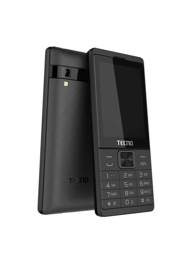 T528 Dual SIM FM Radio Camera with Flash Black