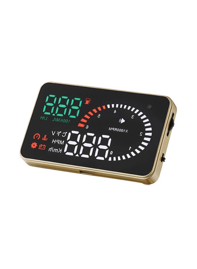 Compare OBDII  EUOBD HUD Head Up Display Security System at KSA Price