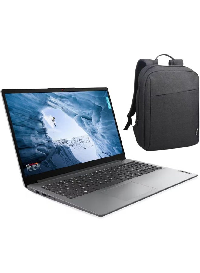 Compare Lenovo IdeaPad 1 15, Intel Core i51335U Processor |16GB DDR4 Ram |512GB SSD |Intel Iris Xe Graphics |15.6 FHD Display |WiFi 6+BT5.1 |Windows 11 With B210 Laptop Bag EnglishArabic Cloud Grey at KSA Price