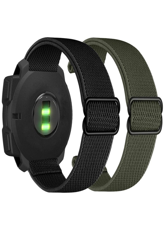 Compare Abanen 22mm Elastic Watch Bands for Garmin Instinct 3 45mm  Instinct 2 Solar, Soft Stretchy Nylon Ultralight Wristband Strap for Instinct E 45mm  Crossover Solar Black + Green at KSA Price