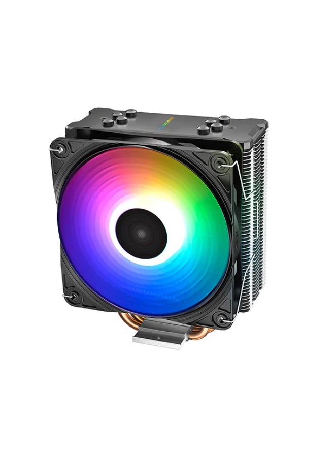 Compare GAMMAXX GT ARGB CPU Cooler – Tower Air Cooler with Addressable RGB, 120mm PWM Fan, 4 Copper Heat Pipes, Stylish Top Cover, and Universal IntelAMD Socket Compatibility for Gaming & Performance Builds at KSA Price