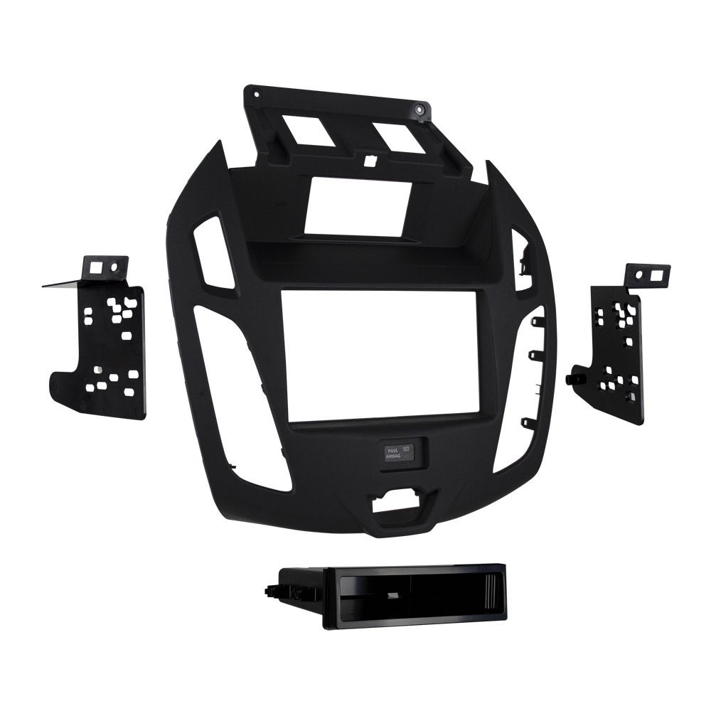 Compare Metra 995831G DoubleSingle DIN Dash Kit for 2014 Ford Transit Connect with OEM 43 Screen Gray at KSA Price