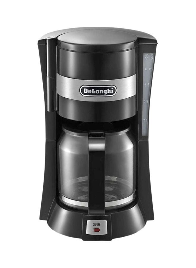 Compare Electric Coffee Maker With 10 Cups Capacity 1.25 L 900 W ICM15211 Black at KSA Price