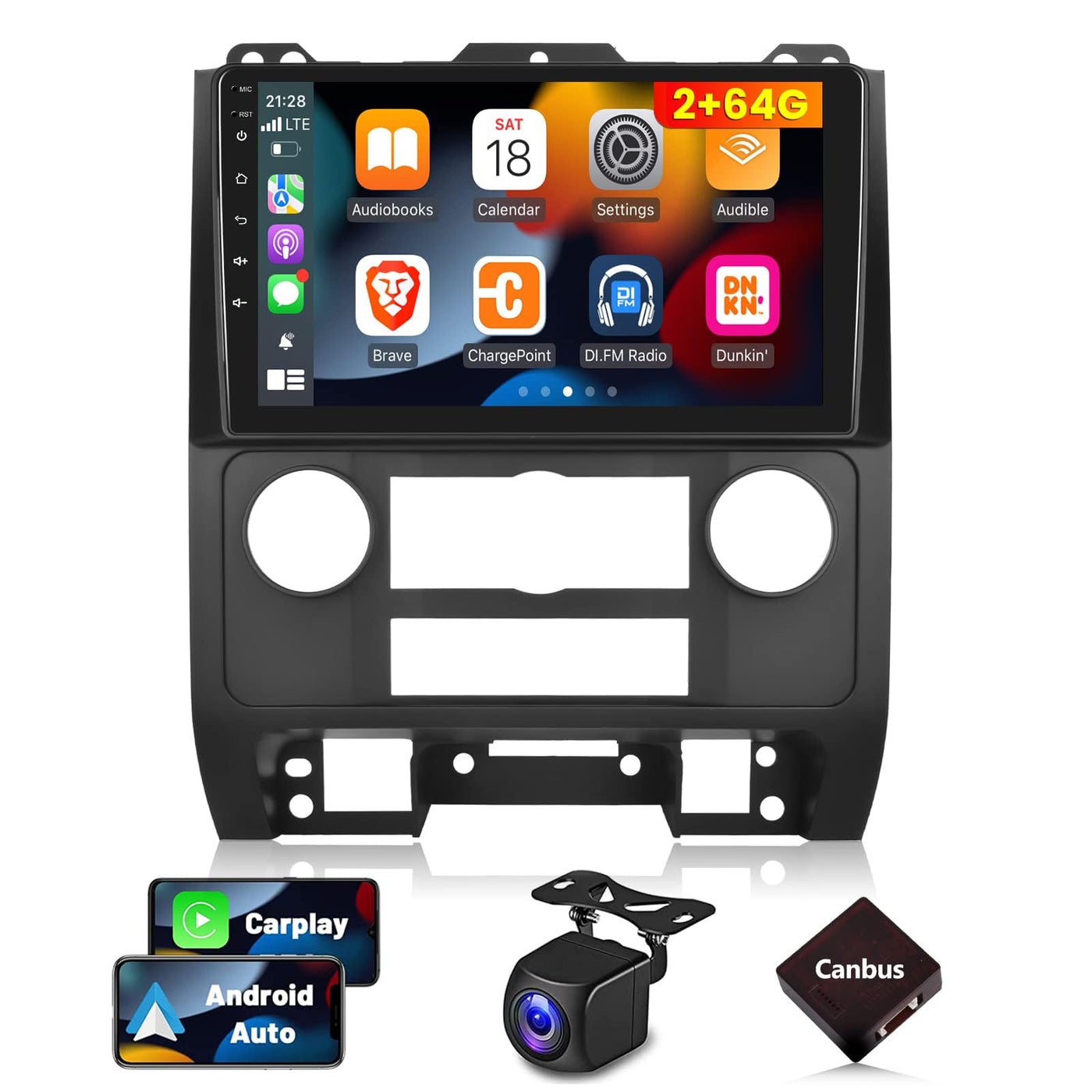 264GB Car Radio for Ford Escape Kuga Mazda Tribute…