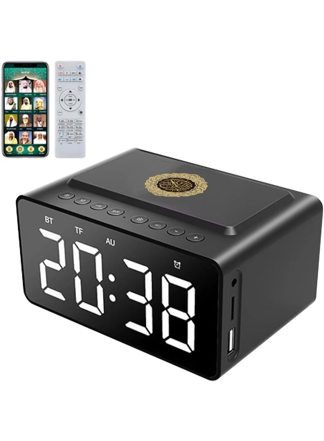 Quran Speaker with Azan Clock & Bluetooth |…