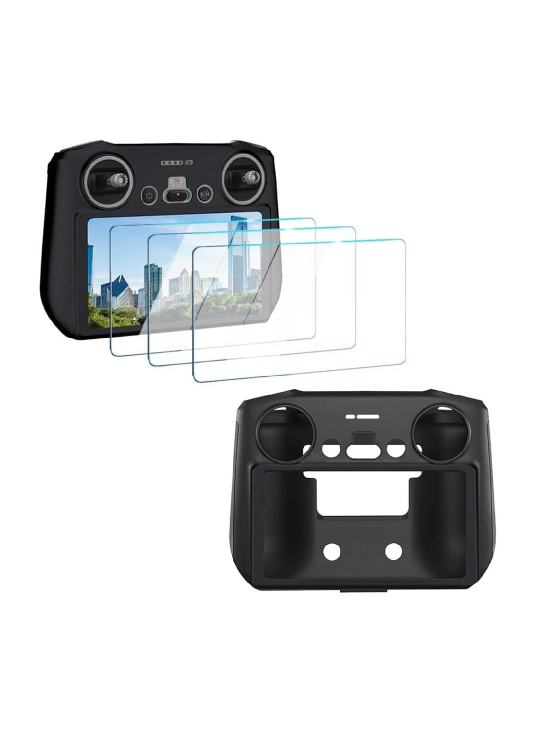 Screen Protector (3+1 Pack) Compatible with DJI…