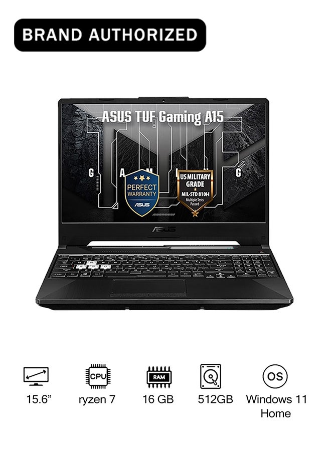 Compare TUF Gaming A15 Laptop With 15.6Inch Display, AMD Ryzen 7 8845HS Processor16GB RAM512GB SSDWindows 11 HomeNVIDIA GeForce RTX 3050 Arabic Graphite Black at KSA Price