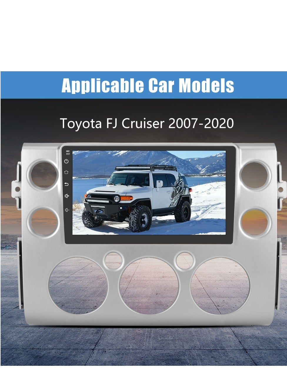 Car Radio Stereo Android 12 for Toyota FJ…