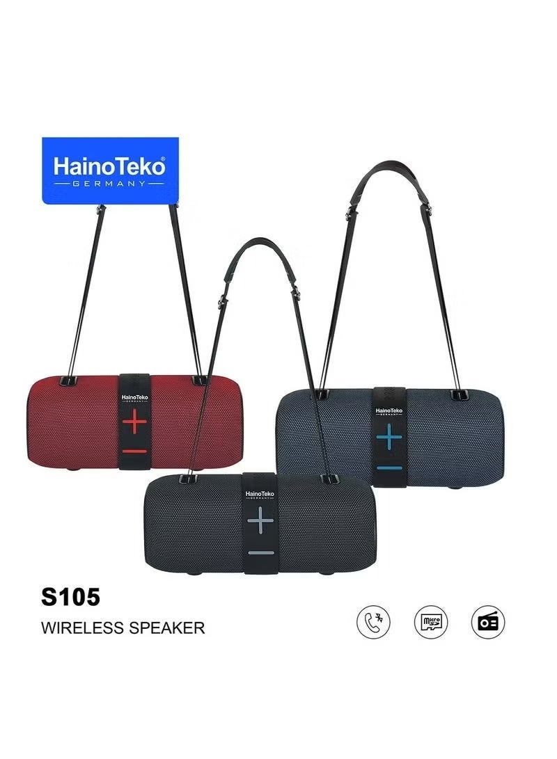 S105 Wireless Bluetooth Portable Speaker with Power…