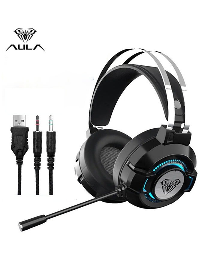 S602 7.1 Surround Sound Wired Gaming Headset,Over…