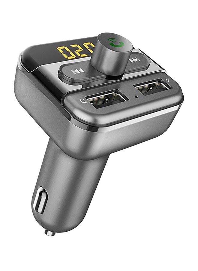 Compare Wireless Bluetooth FM Transmitter Car Charger at KSA Price