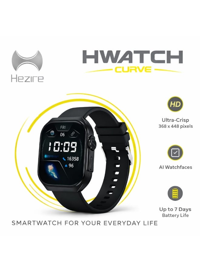 Hezire HWatch Curve Smartwatch HD Display 7…