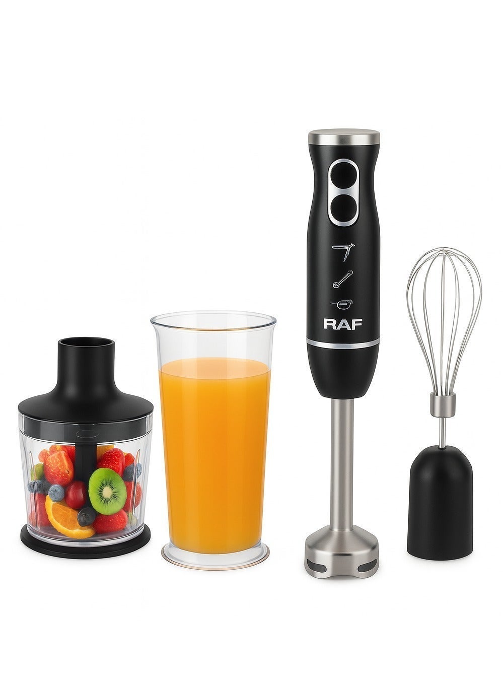 RAF 4-in-1 Hand Blender Set 1600W | Powerful…