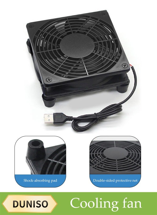 Compare Usb Cooling Fan, Radiator Base, Industrial Control Host Power Distribution Cabinet Bracket, Suitable For Router Rack Diy Audio And Video Network Cabinet Server Cooling Engineering And Equipment Workstation Mining Machine Laptop Cooling Fan Bracket Single Fan at KSA Price