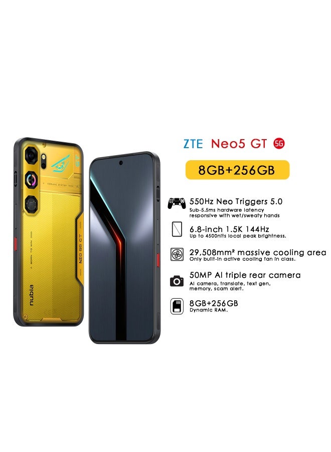 Neo 5 GT Dual SIM Electro Gold 8GB+12GB…