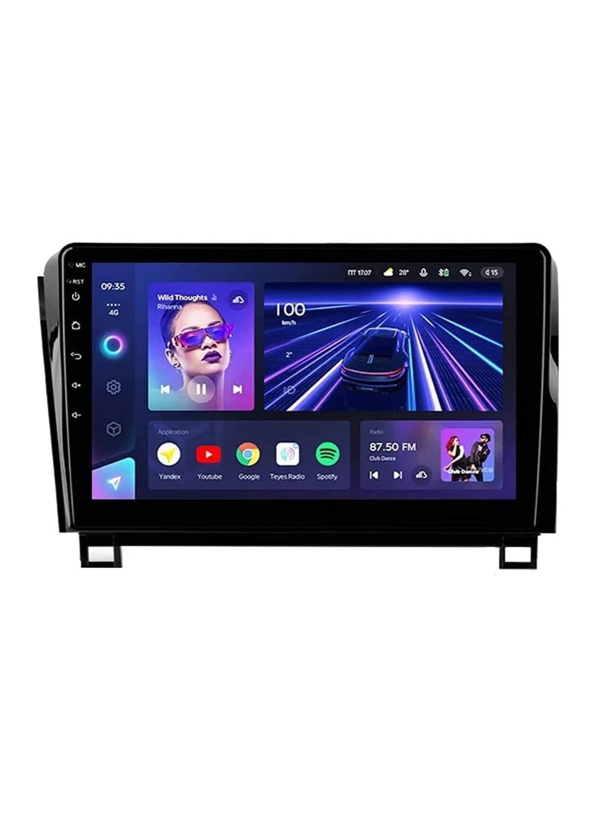 Compare Android Screen For Toyota Sequoia Tundra 2006 2007 2008 2009 2010 2011 2013 4GB RAM 64GB Memory Support Apple Carplay and Backup Camera included at KSA Price