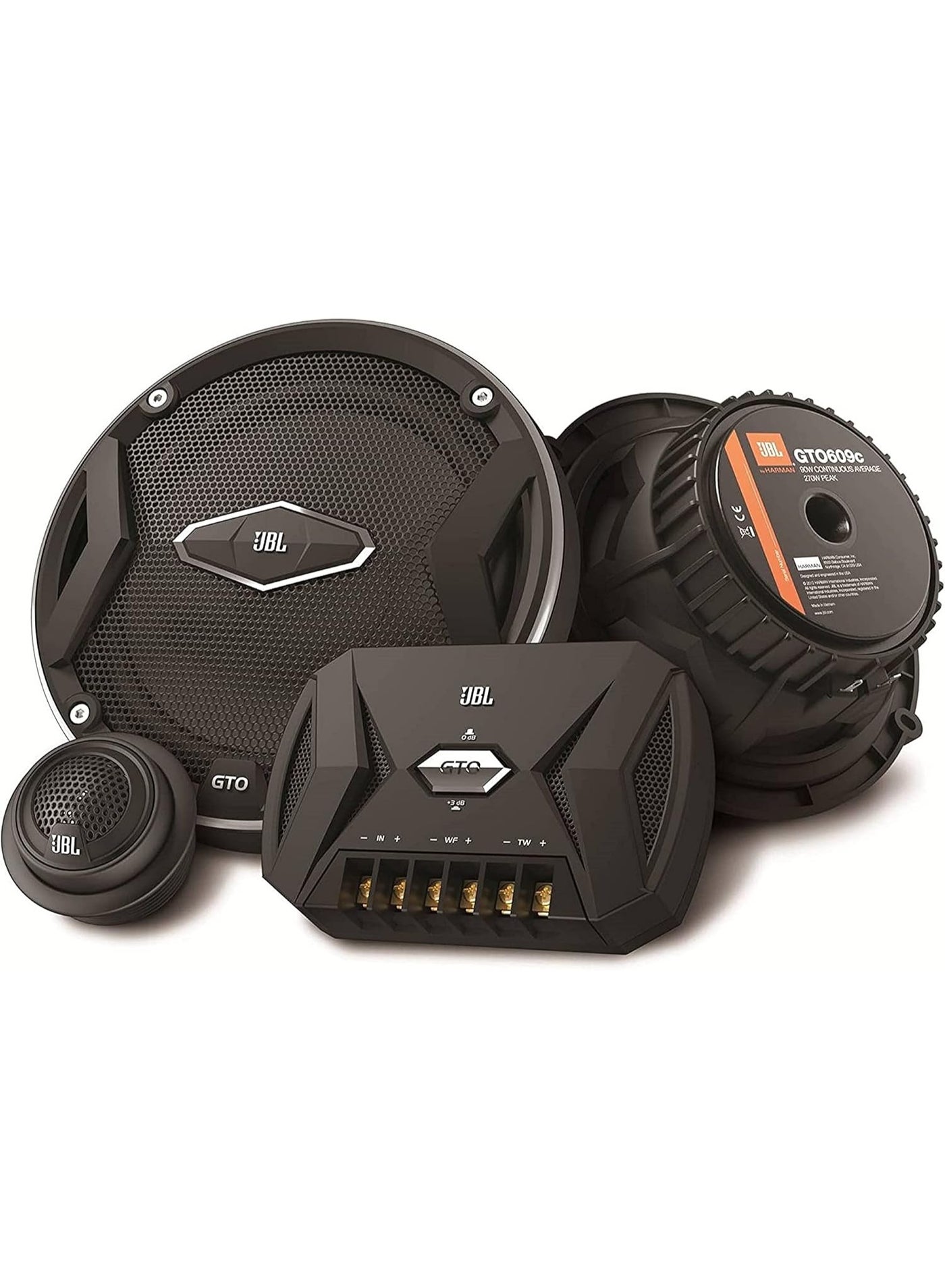 JBL GTO609C Premium 6.5-Inch Component Car Speakers