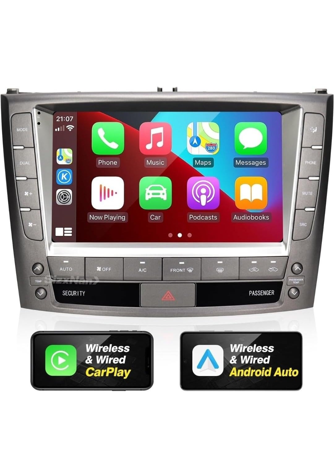 Compare Android Car Stereo For Lexus IS250 IS200 IS300 IS300C 20062009 4GB RAM Support Apple Carplay Android Auto Wireless QLED Fast Interface Quick Boot AHD Camera Included SIM Card Support Climate Control at KSA Price