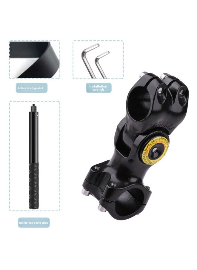 Compare Suitable For Insta360onex2x3 Motorcycle Bracket Mountain Bike Handlebar Upgrade Followup Fixing BracketColor:Upgraded Pipe Clip + Selfie Stick at KSA Price