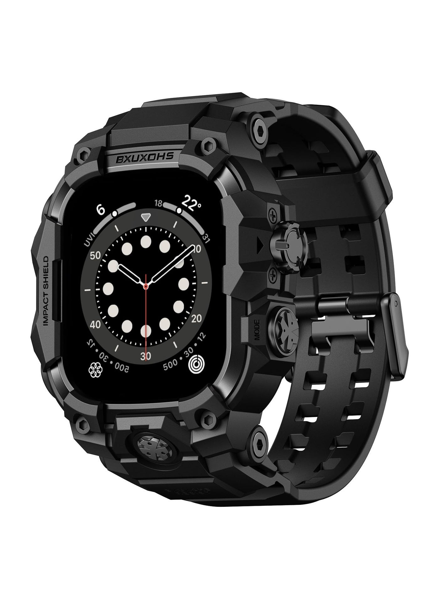 Rugged Case and Band for Apple Watch SE 3/2/1…