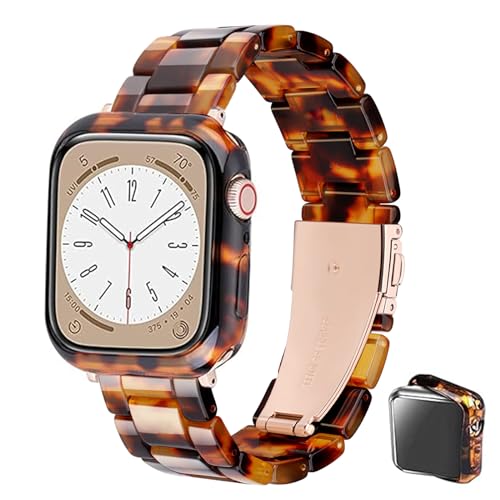 Omter Band with Case Compatible with Apple Watch 49mm…