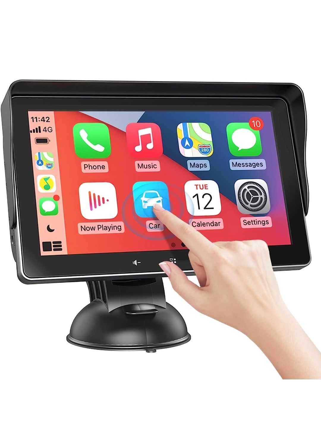 7 Inch HD Double Din Car Stereo Portable…