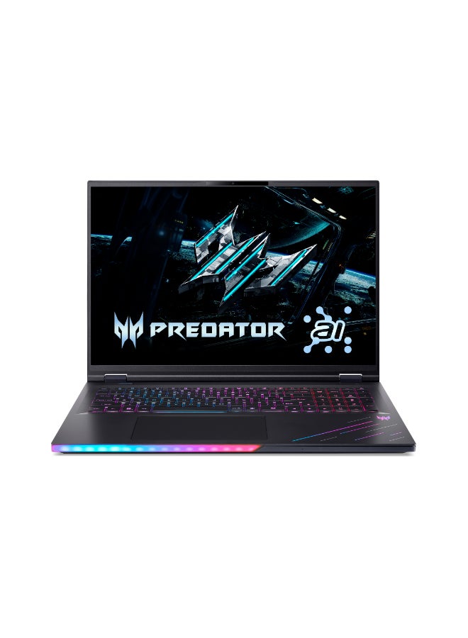 Compare Helios 18AI Laptop With 18 Inch WQUXGA 3840x2400 Display, Core Ultra 9 275HX Processor192GB RAM DDR53TB SSDWindows 11 Pro24GB Nvidia GeForce RTX 5090 Graphics EnglishArabic Abyssal Black at KSA Price