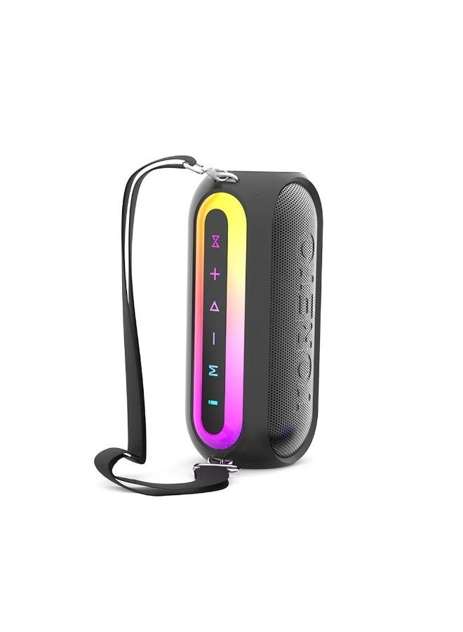 Compare Party Dynamo Bluetooth Speaker, 50W, 8000mAh Battery, TWS, BT 5.3, MultiColour LED, USBSD Card at KSA Price