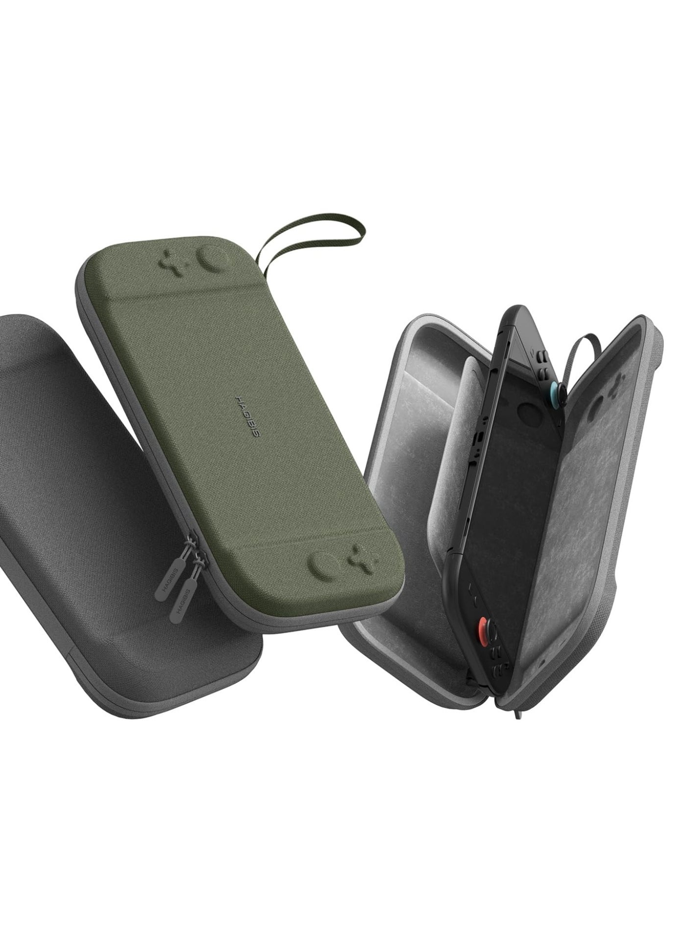Compare Switch 2 bag case Portable Carrying Case for Switch 2 Traveling Bag Hard Shell NS Accessories Protective Cover with 10 Games CartridgesGREEN at KSA Price