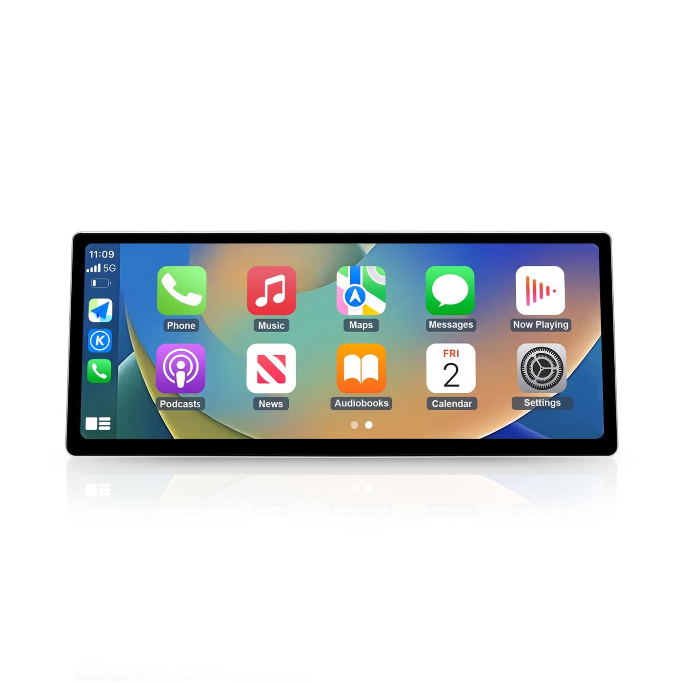 Compare NINETOM 2025 Upgraded 123 UltraNarrow Touchscreen Wireless CarPlay Android Auto Receiver Compatible with BMW 5 Series F10F11 20102012 for CIC System at KSA Price