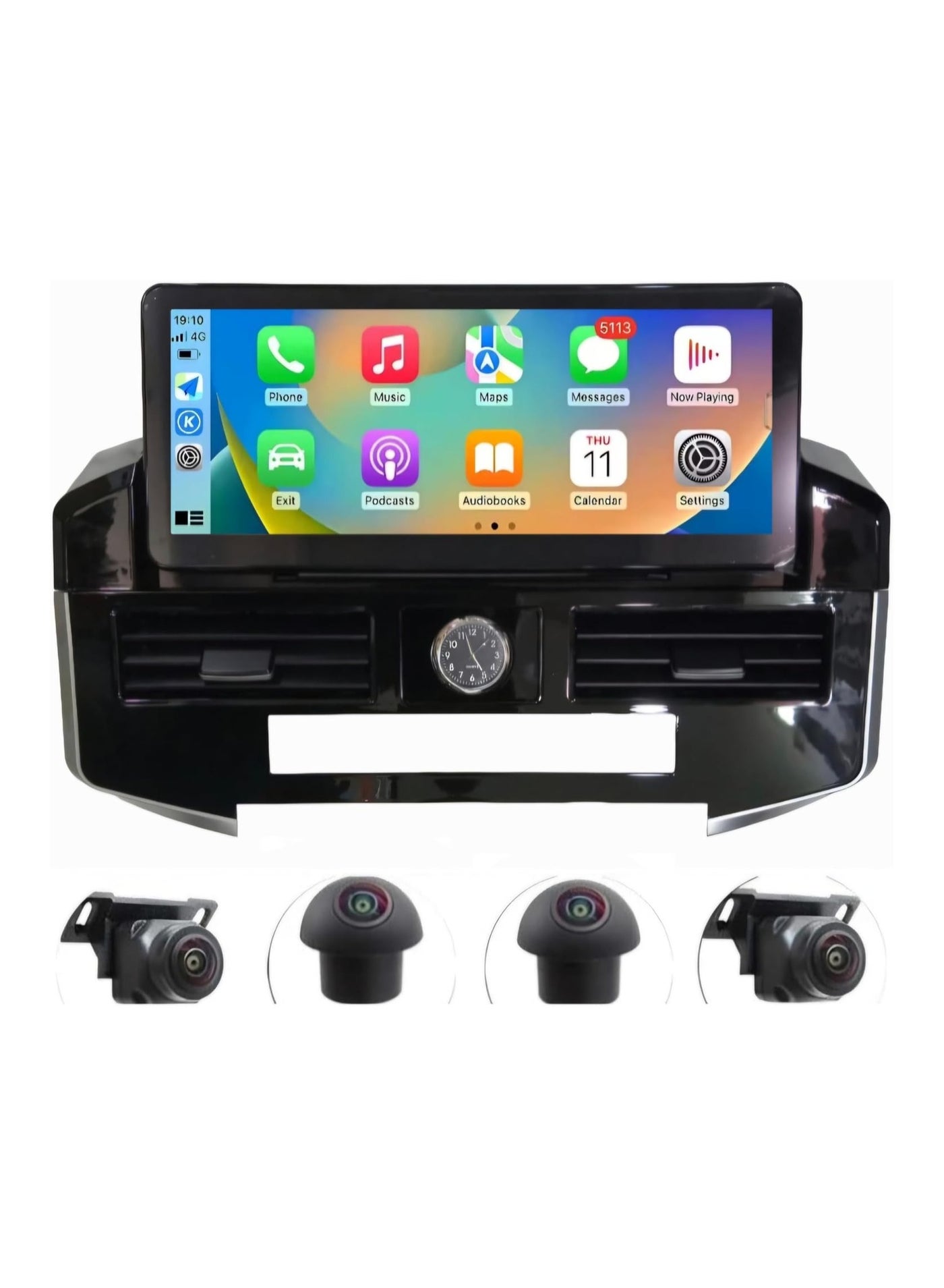 Compare Raymos 12.3 inch Toyota Car Stereo Toyota Land Cruiser 2011–2012 B VXR  Android Screen Support Apple Carplay Android Auto Wireless 4GB RAM Fast Interface included 4G Wifi USB QLED  1280x720  at KSA Price