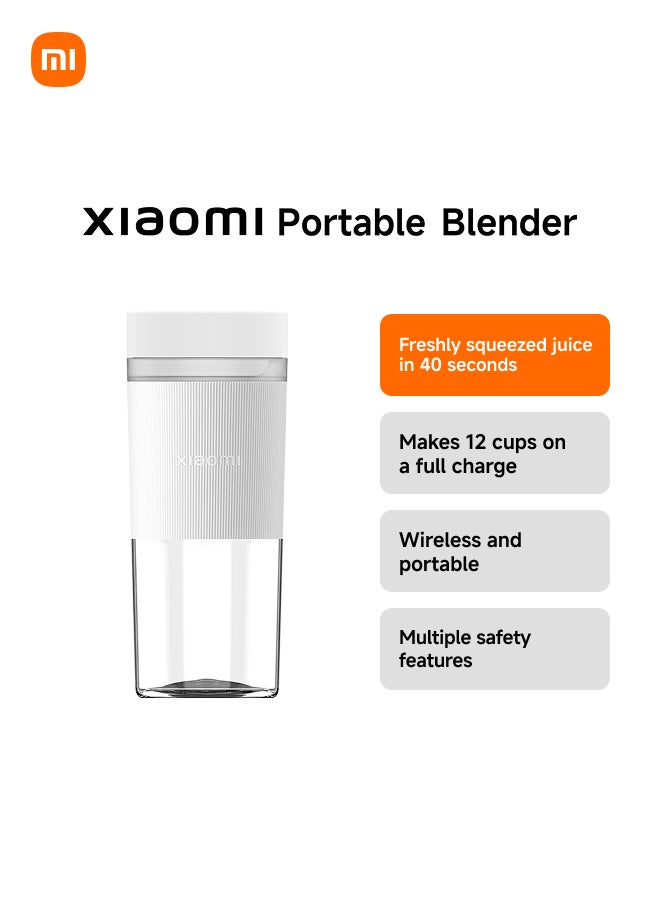 Compare Portable Blender GL,Wireless,Ice Grinder, 300 ml Capacity,40 Seconds Make Fresh Juice, Less Than 10% Solid Remaining, 1300 mAh Large Capacity Battery, 12 Cups on a Full Charge, TypeC  300 ml 45 W XMZZB01PL White at KSA Price