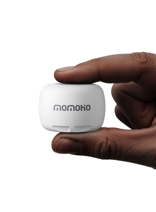 Compare momoho Mini Bluetooth Speaker  Small Size but Great Sound Quality,Photo Selfie Button & Answer Phone Calls,BTS0011 Small White at KSA Price