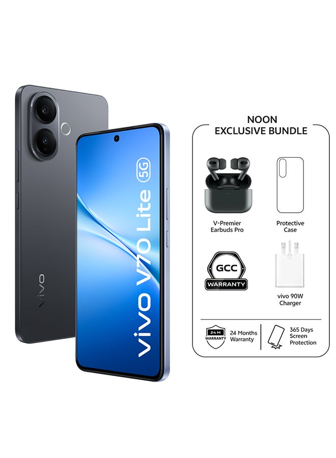 V70 Lite AI 5G Dual SIM Elegant Black…