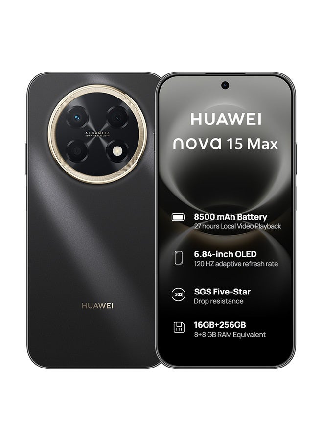 nova 15 Max Dual SIM Smartphone Golden Black…