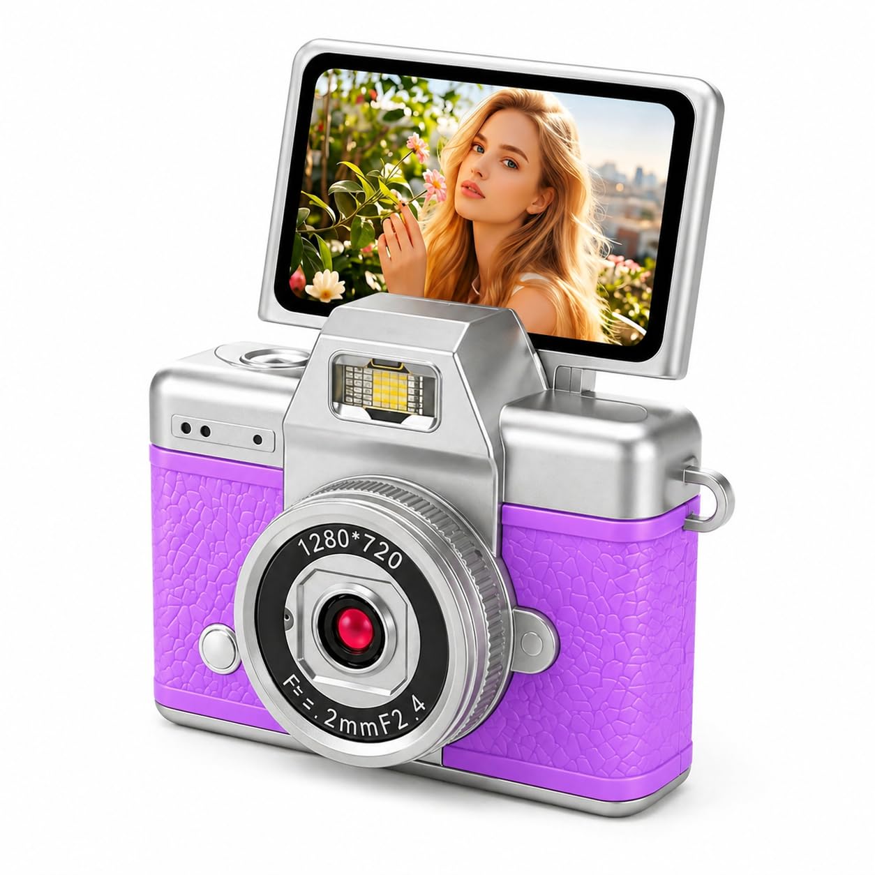 Compare Mini Keychain Digital Camera, 1.46inch Screen, Portable Pocket Vlog Recorder for Kids, Small Video Device with Flash for Travel, Daily Vlogging, Birthday Gift for Girls Boys Black at KSA Price