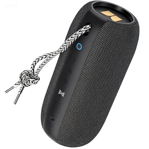 Compare Monster S320 Bluetooth Speaker, 40W True Wireless,360° Stereo Sound Effect,IPX7 Waterproof, 32 Hour Playing Time,Suitable for Outdoor Portable Speaker,Black. at KSA Price