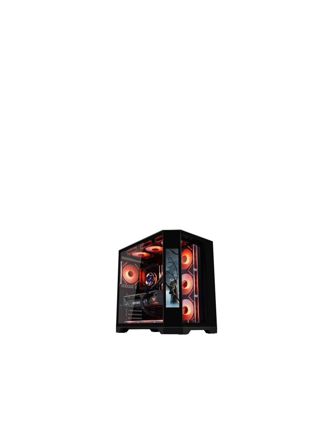 Compare WJCOOLMAN Y60 PRO 7UNI FAN LCD BLACK at KSA Price
