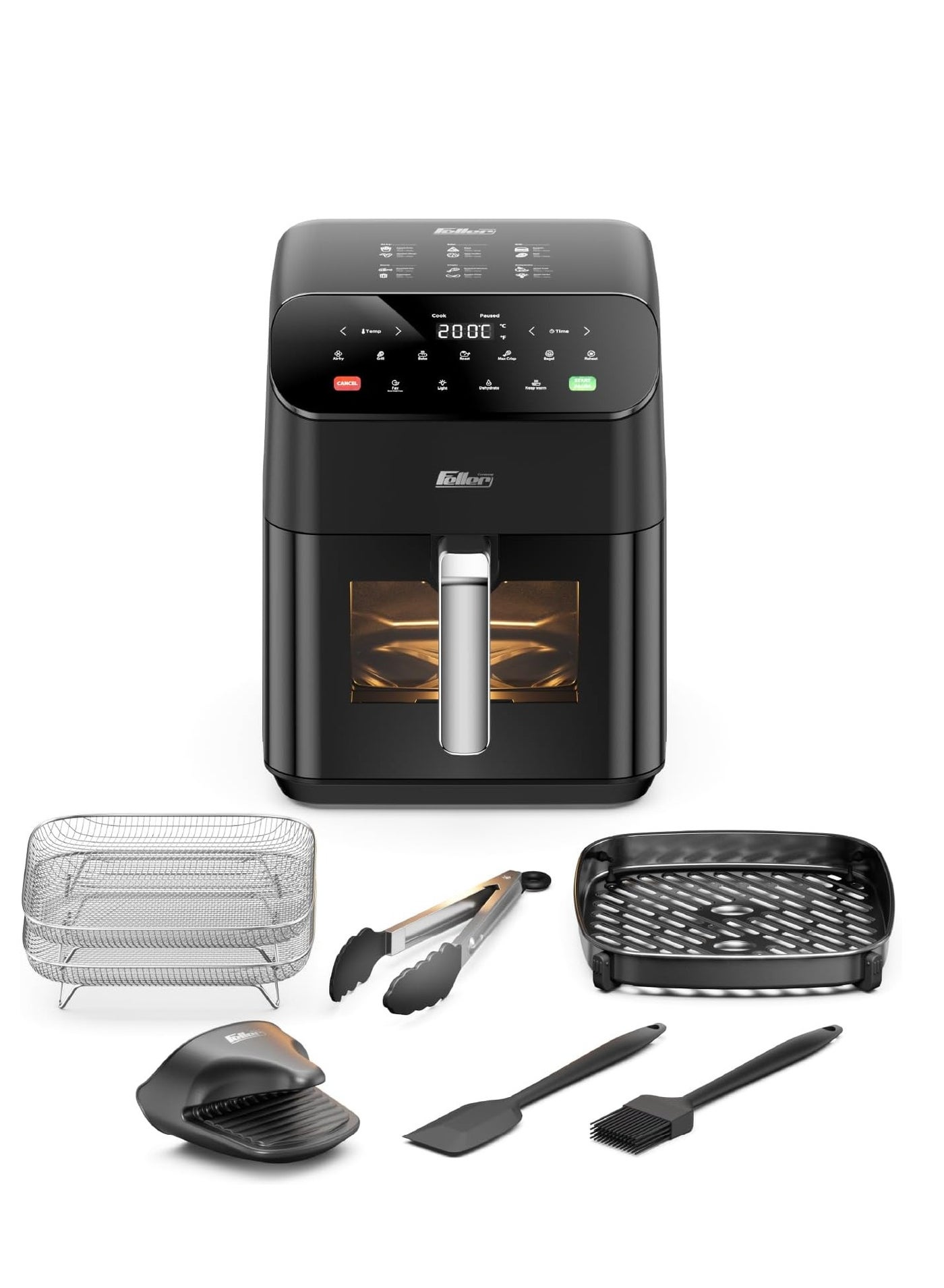 Feller Germany Air Fryer 1800 W, Large 7L…