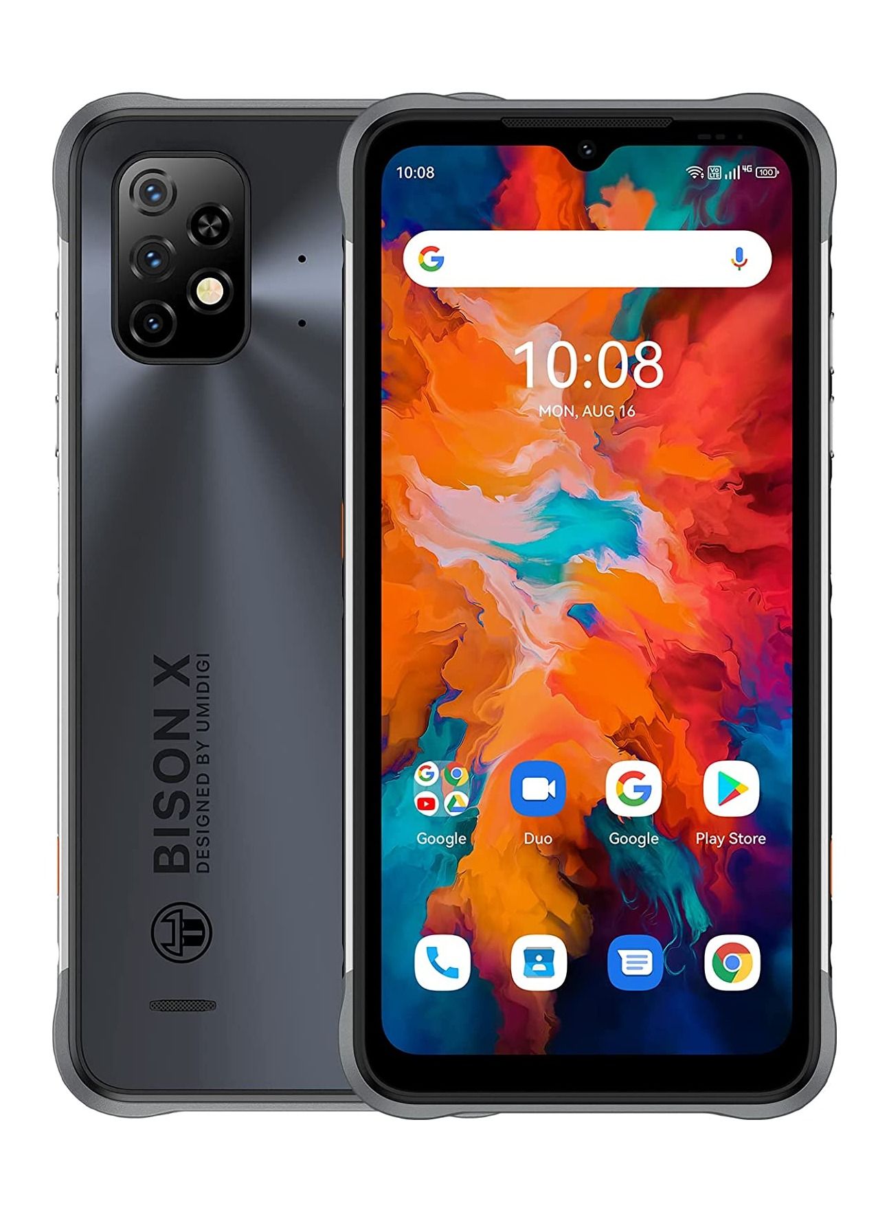 Compare UMIDIGI Bison X10 Rugged Unlocked Smartphones,4G+64GB Android 11 IP68IP69K Waterproof Shockproof Phone Helio P60 20MP Camera 6.53 FHD+ 6150mAh Fast Charge Global Version NFC Rugged Smartphone at KSA Price