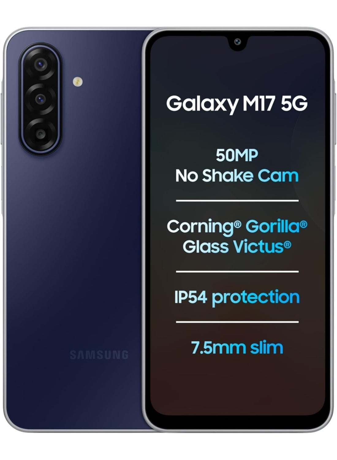 Samsung Galaxy M17 5G (Sapphire Black, 4GB…